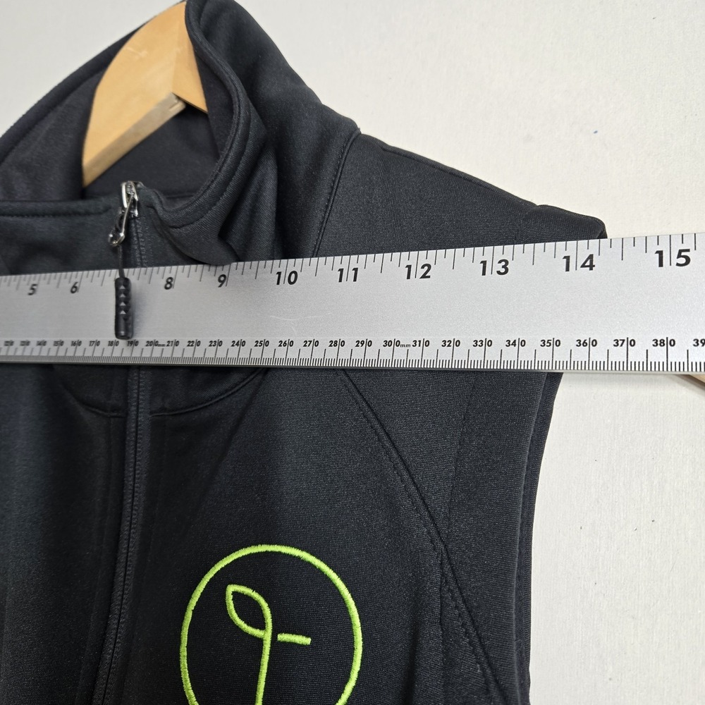 The North Face‎ Vest Womens Sz M Full Zip Sleeveless Black Advisory Board Logo - Picture 11 of 11